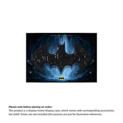 Wall Display Frame For LEGO® DC BATMAN™ 76330（Model not included）