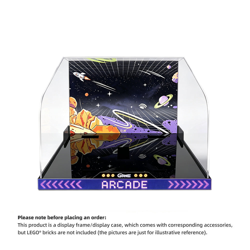 One-Piece Display Case for LEGO® Icons Arcade Pinball Machine (11374)