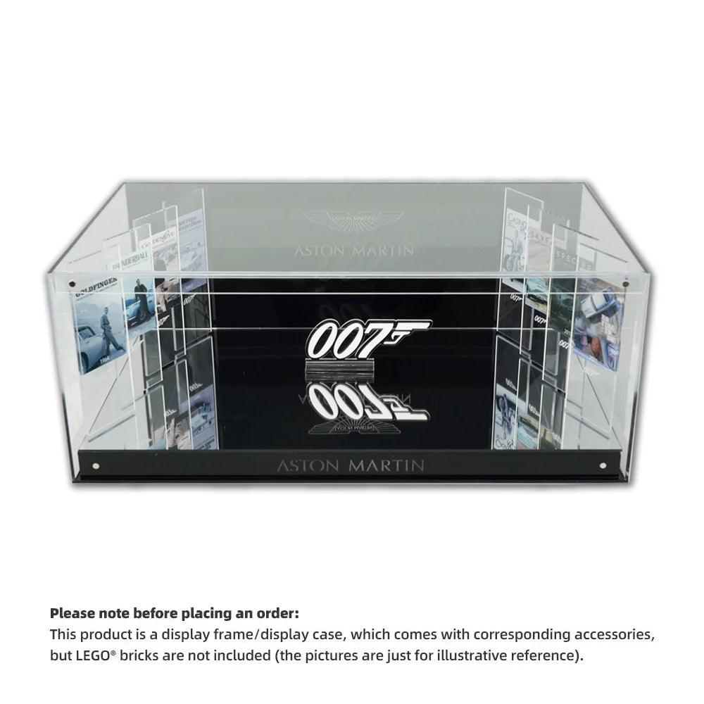 Display Case for LEGO® Icons 10262 Aston Martin DB5