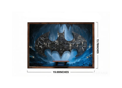 Wall Display Frame For LEGO® DC BATMAN™ 76330（Model not included）