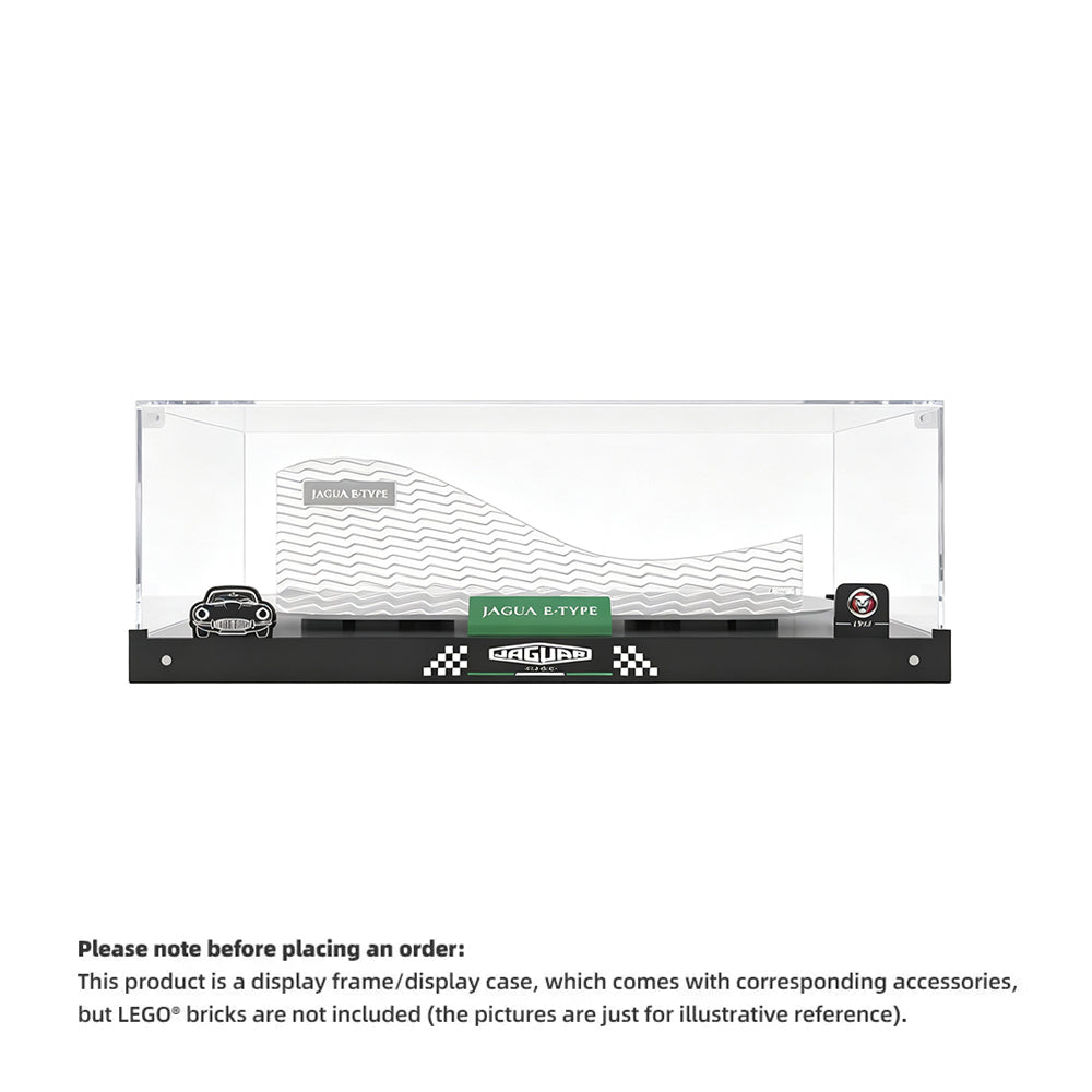 Display Case for LEGO® Icons 11381 Jaguar E‑Type