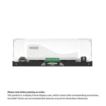 Display Case for LEGO® Icons 11381 Jaguar E‑Type