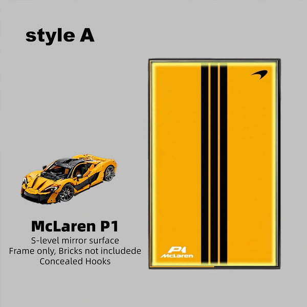 CAR DISPLAY FRAME FOR LEGO® TECHNIC™ MCLAREN P1 42172(Model Not Included)