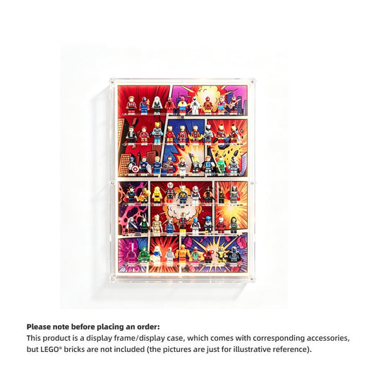 Display Case for lego Marvel Minifigure