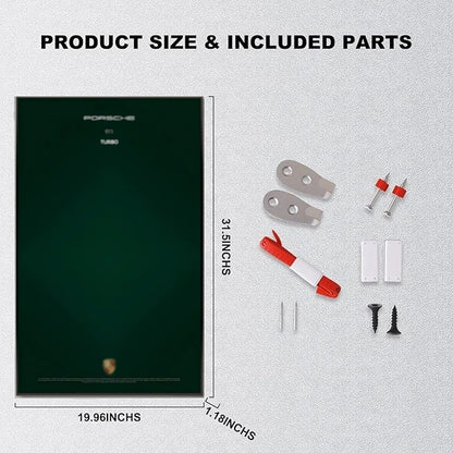 Wall Display Frame for LEGO® ICONS Porsche 911 10295(Model Not Included)