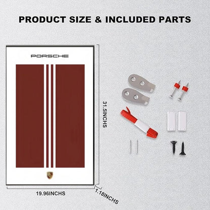 Wall Display Frame for LEGO® ICONS Porsche 911 10295(Model Not Included)