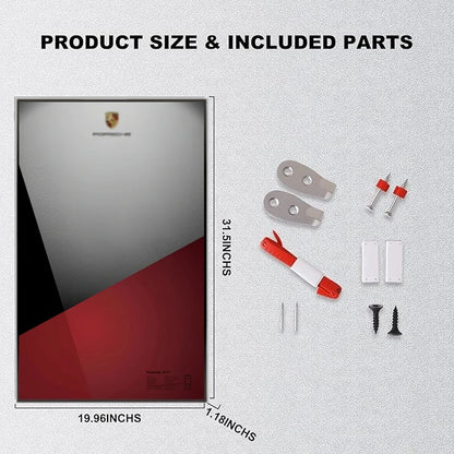 Wall Display Frame for LEGO® ICONS Porsche 911 10295(Model Not Included)