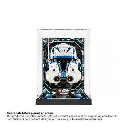 Display Case for LEGO® Star Wars™ Captain Rex Helmet – Set 75349