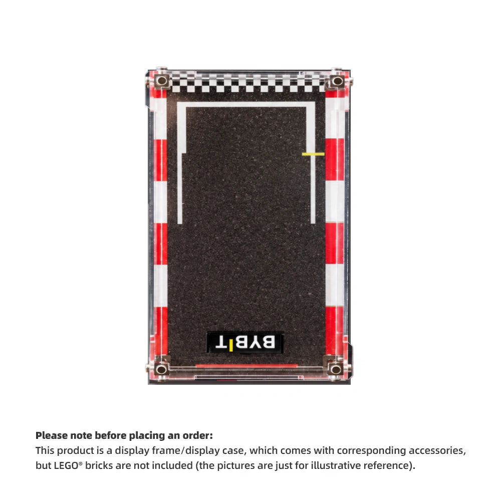 【PREMIUM】 Display acrylic case for LEGO® Speed F1 APXGP 77252(Model Not Included)