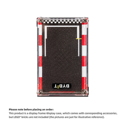 【PREMIUM】 Display acrylic case for LEGO® Speed F1 APXGP 77252(Model Not Included)