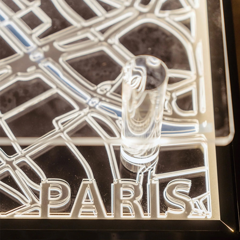 Floating Light-Up Display Base for LEGO® Icons Eiffel Tower 10307