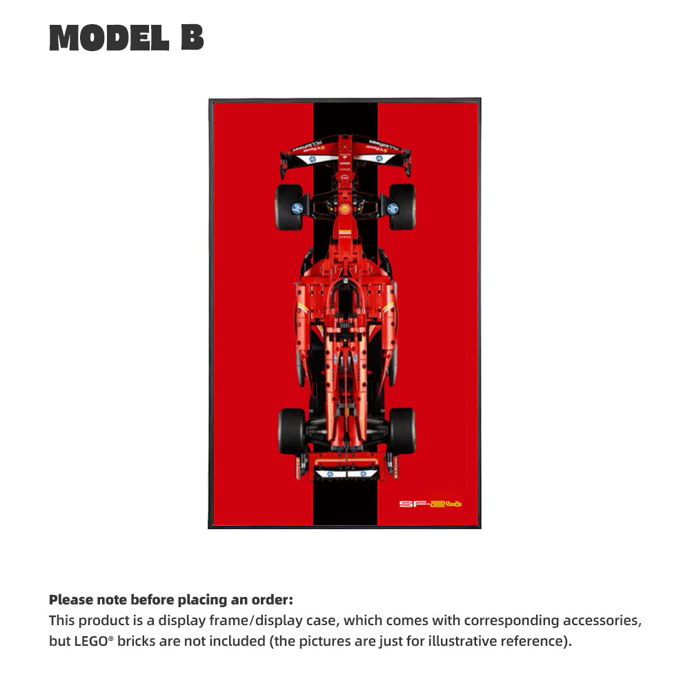 CAR DISPLAY FRAME FOR LEGO® TECHNIC™ FERRARI F1 SF24 42207.