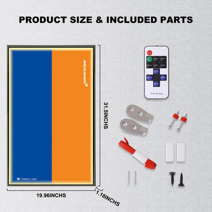 Wall Display Frame For LEGO® TECHNIC™ McLaren F1 42141 (Model Not Included)