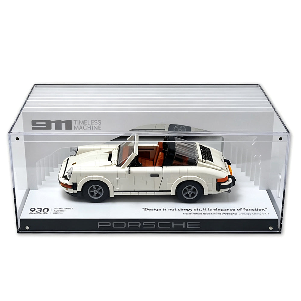 Display Case for LEGO® 10295 Porsche 911 – Fits Icons Series Collector Cars