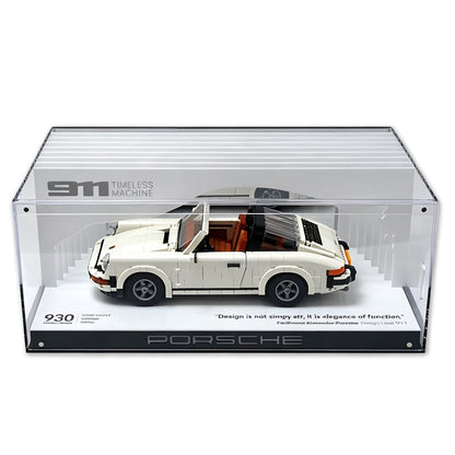 Display Case for LEGO® 10295 Porsche 911 – Fits Icons Series Collector Cars
