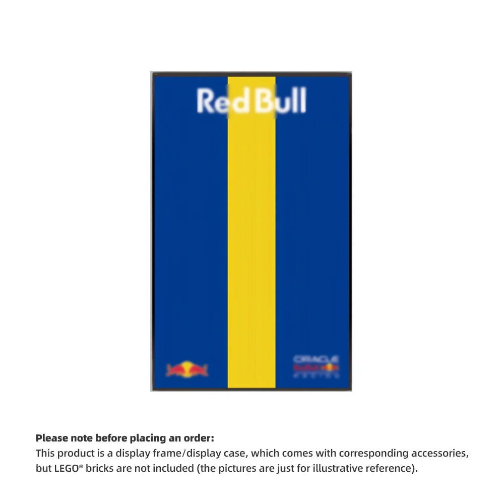 Wall Display Frame For LEGO® TECHNIC™ ORACLE RED BULL RACING RB20 F1 CAR 42206(Model Not Included)
