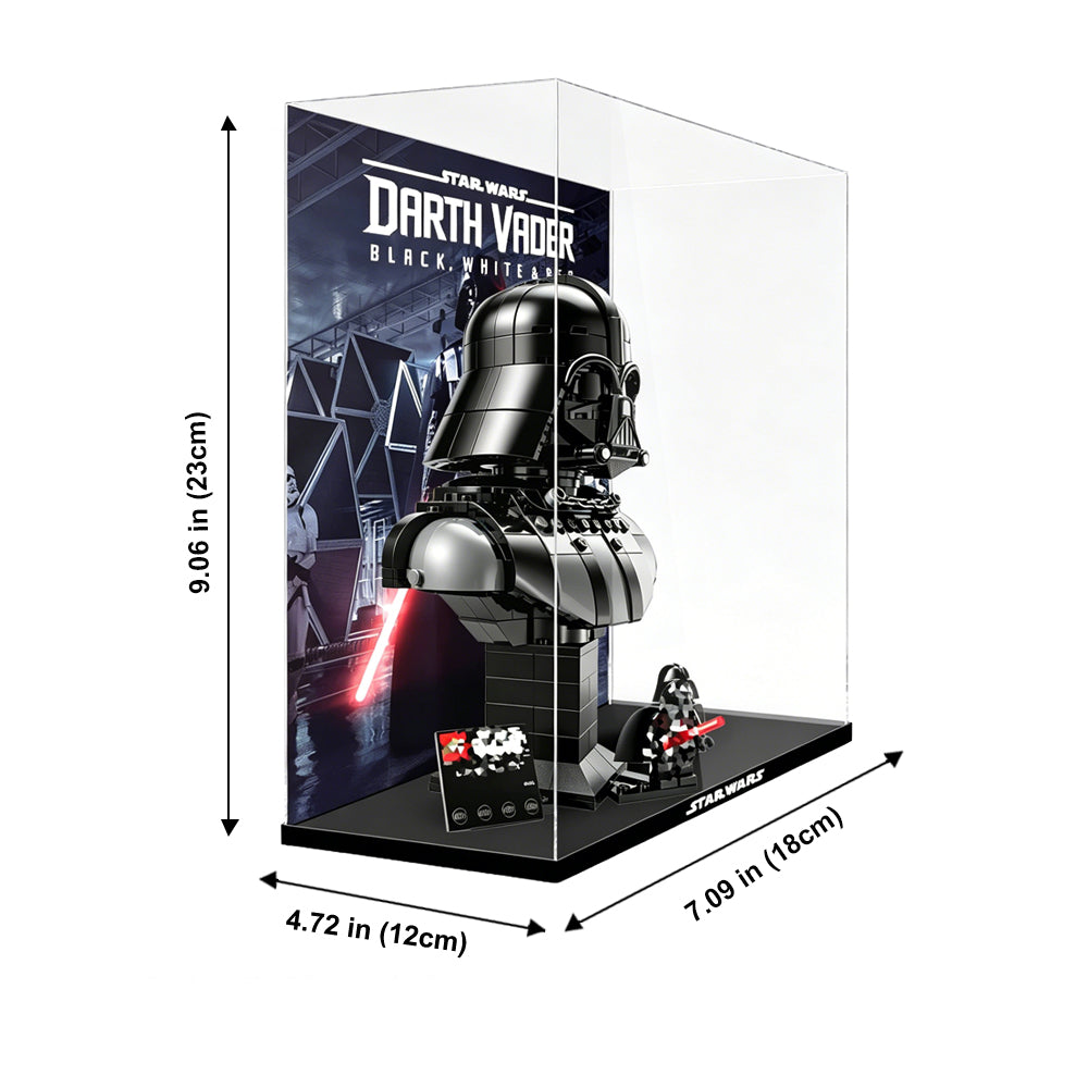 Display Case for LEGO® Star Wars™ Darth Vader™ Bust – Set 75439