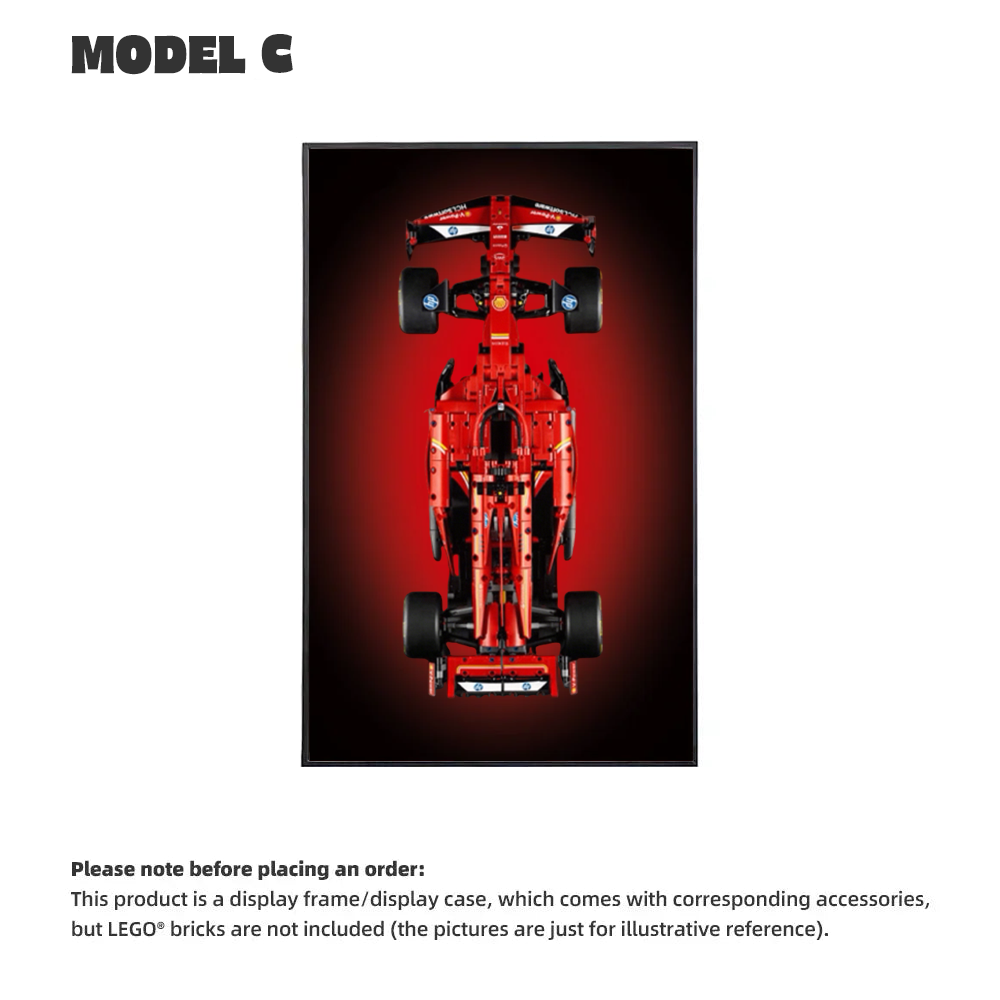 CAR DISPLAY FRAME FOR LEGO® TECHNIC™ FERRARI F1 SF24 42207.