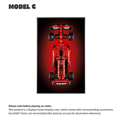 CAR DISPLAY FRAME FOR LEGO® TECHNIC™ FERRARI F1 SF24 42207.