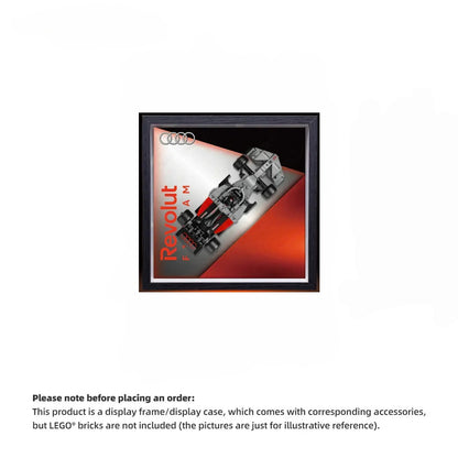Wall Display Frame for LEGO® Speed Champions 77259 Audi Revolut F1® Team R26 Race Car