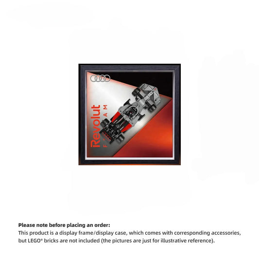 Wall Display Frame for LEGO® Speed Champions 77259 Audi Revolut F1® Team R26 Race Car