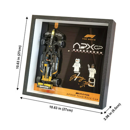 Display Case for LEGO® F1 APXGP Team Race Car – Set 77252