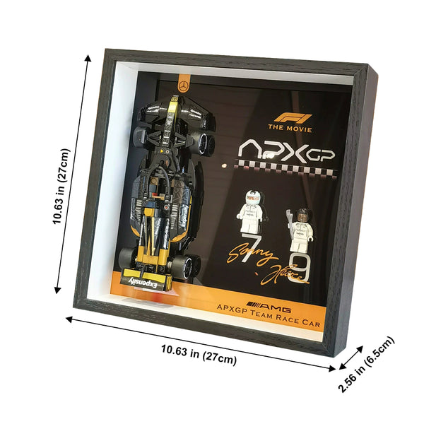 Display Case for LEGO® F1 APXGP Team Race Car – Set 77252