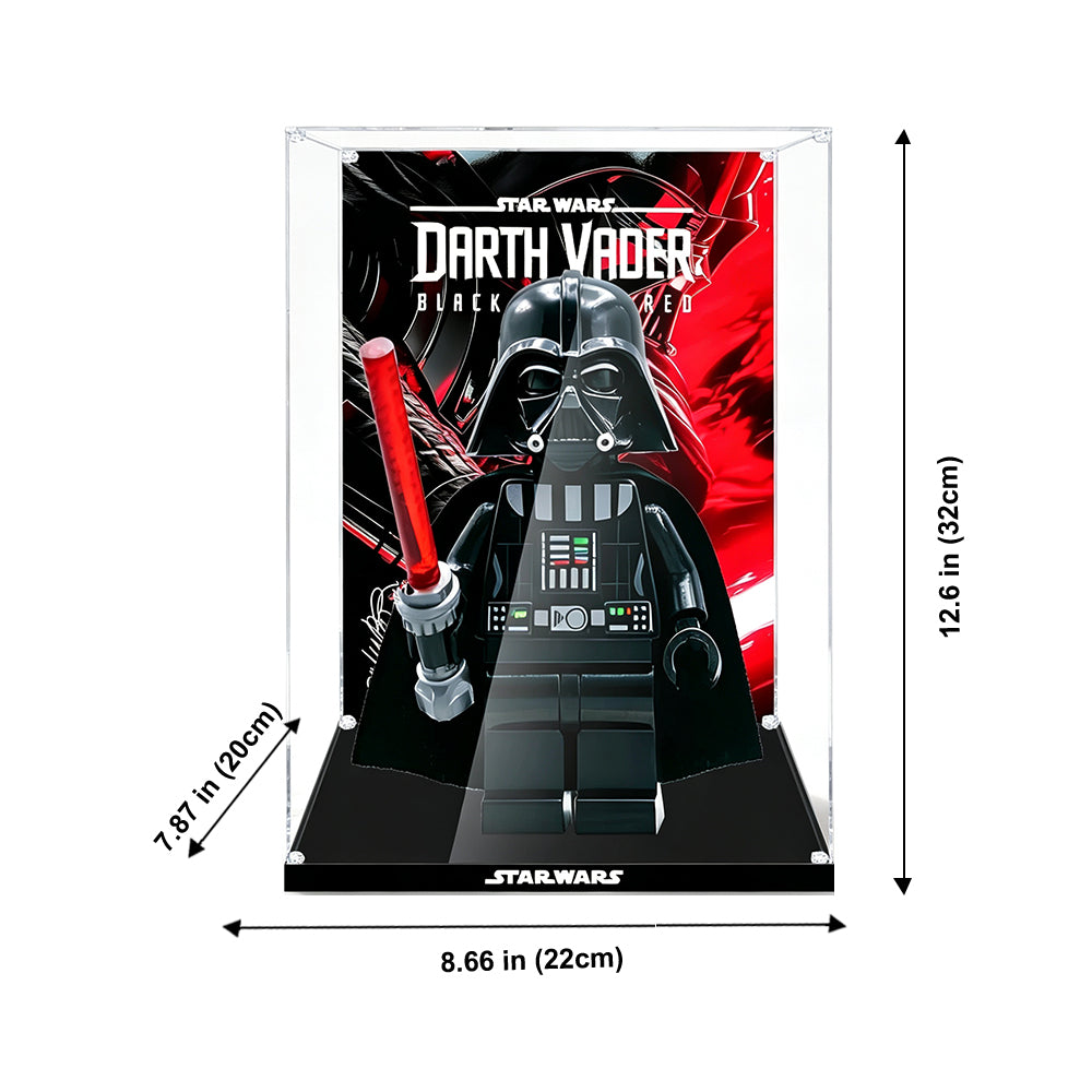 Display Case for LEGO® 75461 Up-Scaled Darth Vader™ Minifigure