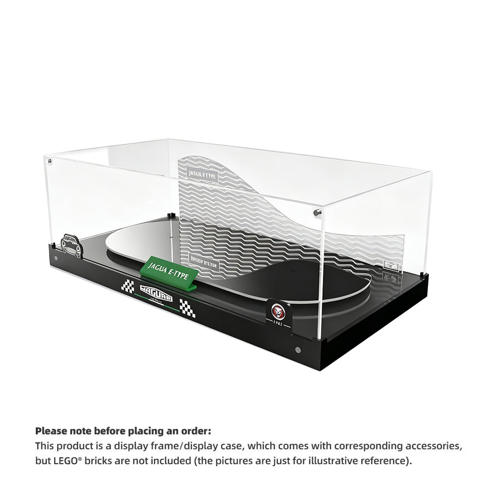 Display Case for LEGO® Icons 11381 Jaguar E‑Type