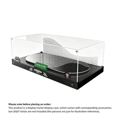 Display Case for LEGO® Icons 11381 Jaguar E‑Type