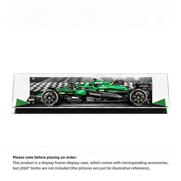 Display Case for LEGO® Technic™ 42240 Aston Martin AMR25 F1® Car