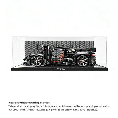 Display Case for LEGO® Technic™ 42232 Koenigsegg Sadair's Spear