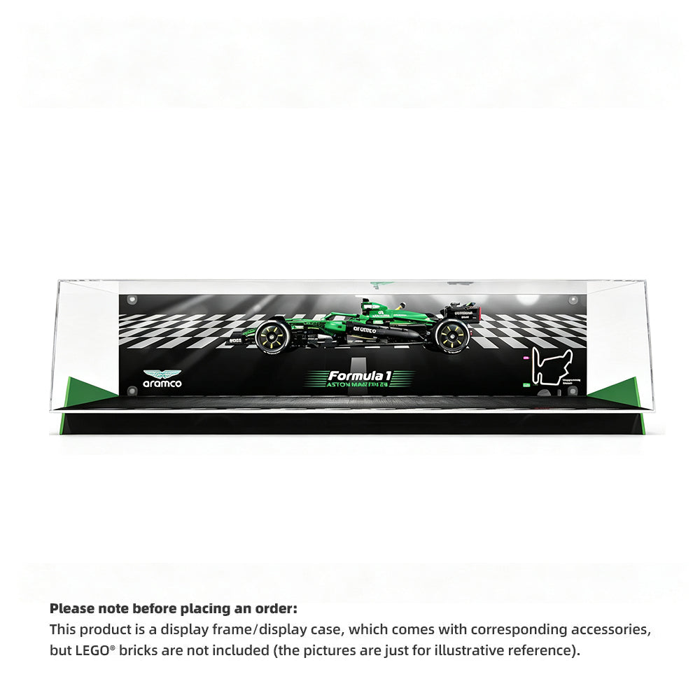 Display Case for LEGO® Technic™ 42240 Aston Martin AMR25 F1® Car