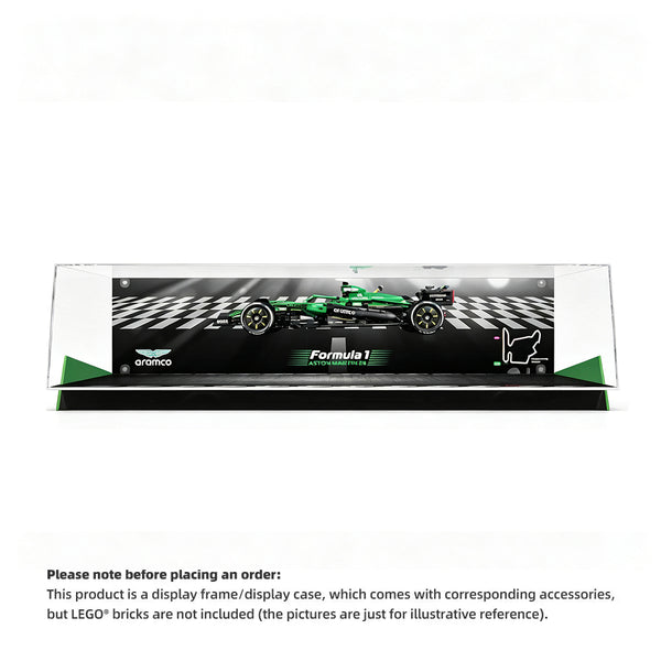 Display Case for LEGO® Technic™ 42240 Aston Martin AMR25 F1® Car