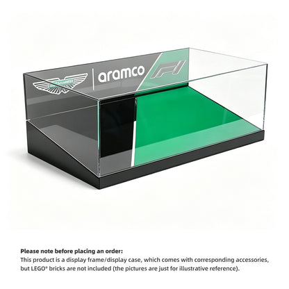 Display Case for LEGO® Technic™ 42240 Aston Martin Aramco AMR25 F1® Car