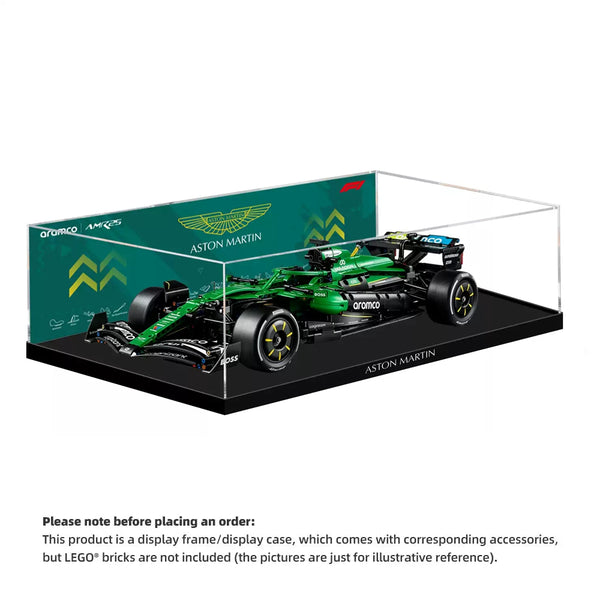 Display Case for LEGO® Technic™ 42240 Aston Martin AMR25 F1® Car