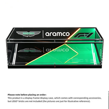 Display Case for LEGO® Technic™ 42240 Aston Martin Aramco AMR25 F1® Car