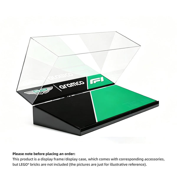 Display Case for LEGO® Technic™ 42240 Aston Martin Aramco AMR25 F1® Car