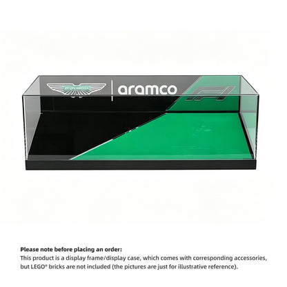 Display Case for LEGO® Technic™ 42240 Aston Martin Aramco AMR25 F1® Car