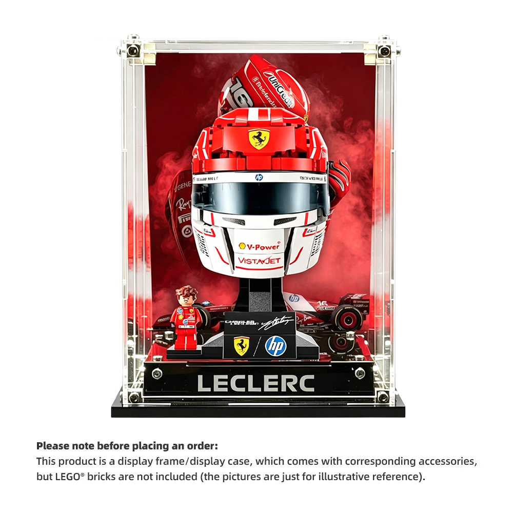 Display Case for LEGO® Editions F1 Helmets