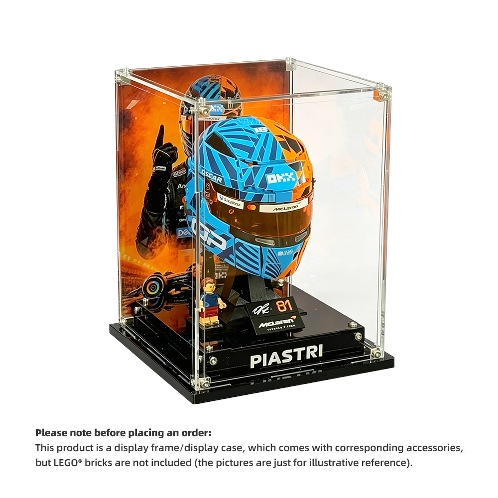 Display Case for LEGO® Editions F1 Helmets