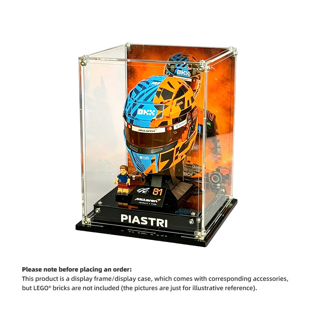 Display Case for LEGO® Editions F1 Helmets