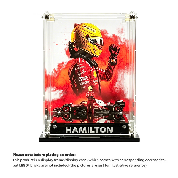 Display Case for LEGO® Editions F1 Helmets