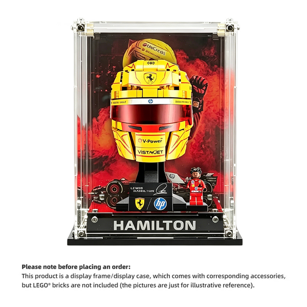 Display Case for LEGO® Editions F1 Helmets