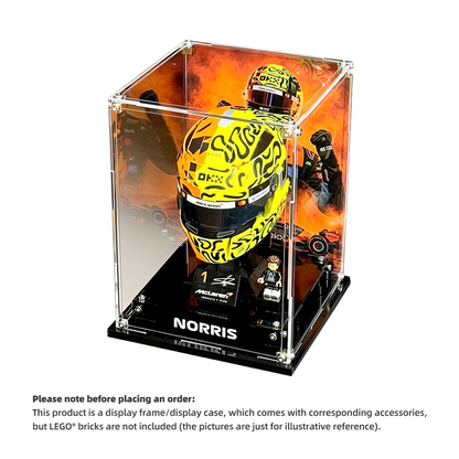 Display Case for LEGO® Editions F1 Helmets