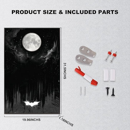 Wall Display Frame For LEGO BATMAN 76355 Returns Batmobile (Model not included)