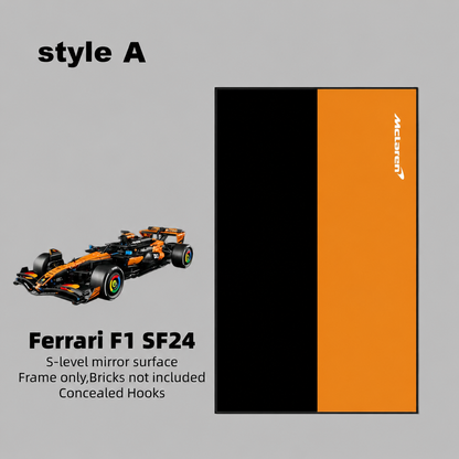 Wall Display Frame For LEGO® TECHNIC™ 42228 McLaren MCL39 F1® Car(Model Not Included)