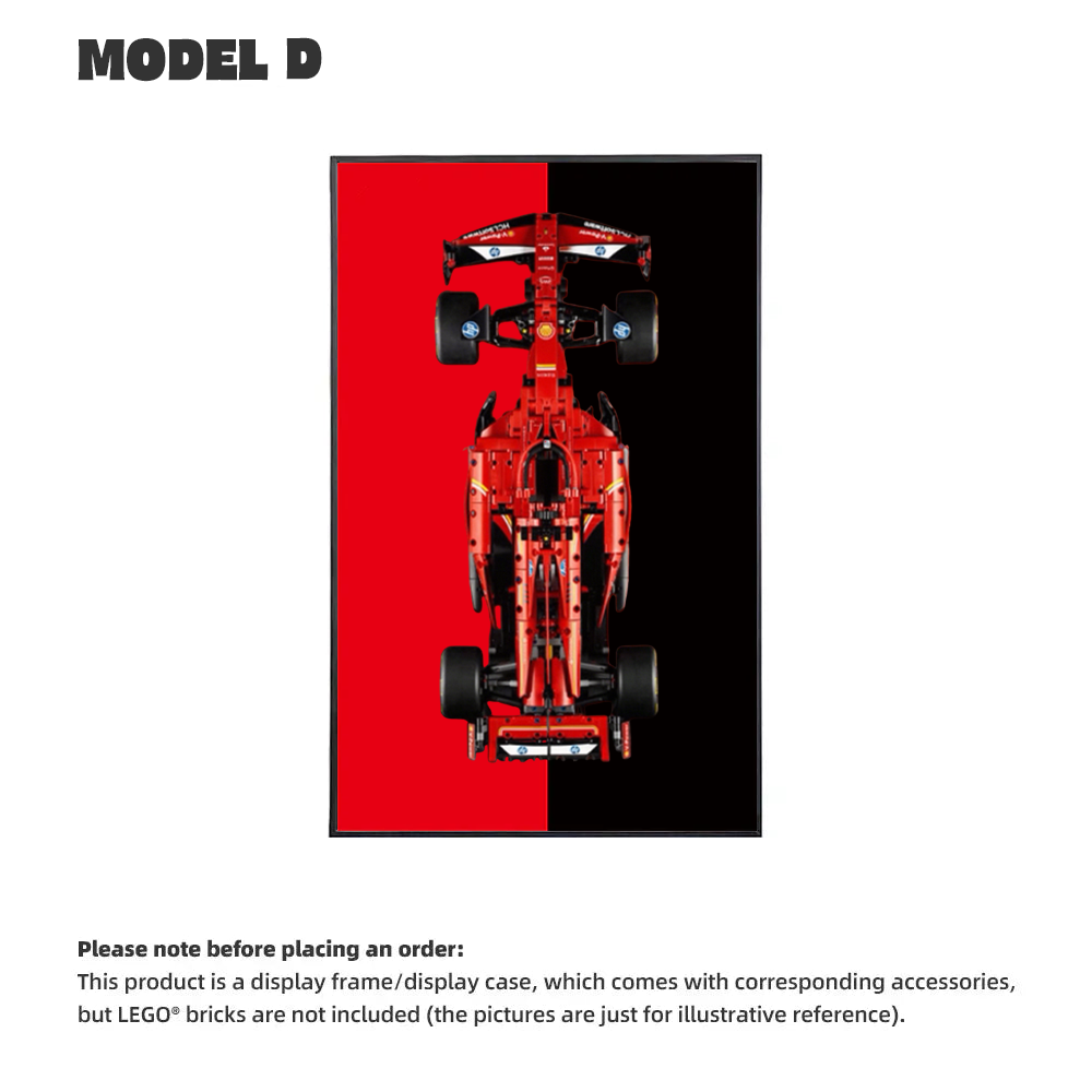 CAR DISPLAY FRAME FOR LEGO® TECHNIC™ FERRARI F1 SF24 42207.