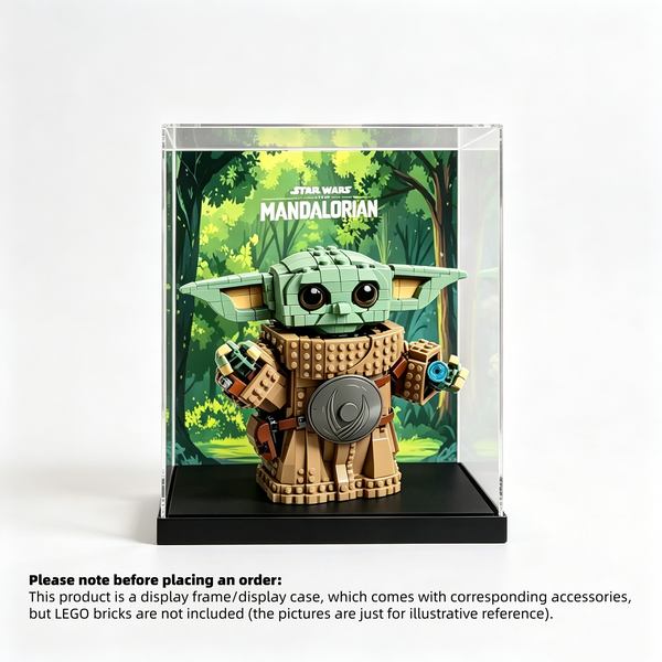 Display Case for LEGO® Star Wars™ Grogu™ (Mandalorian Apprentice) – Set 75446
