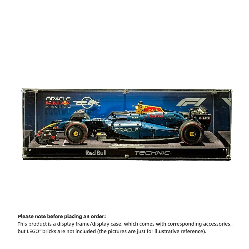 Display Case for LEGO® Technic™ Formula 1